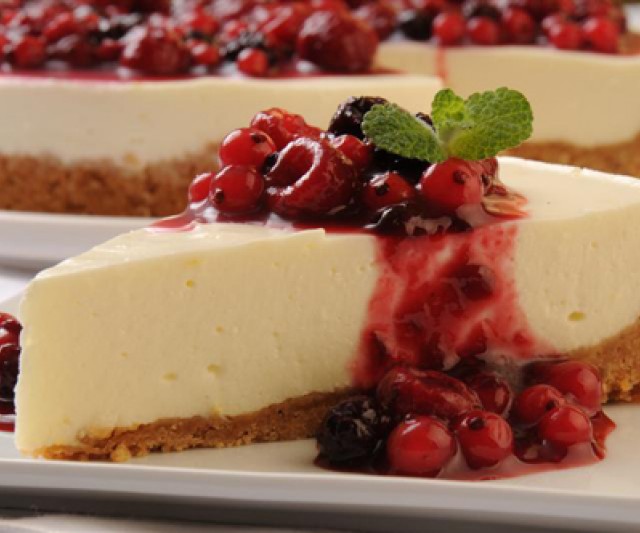 Receta de Cheesecake sin Horno