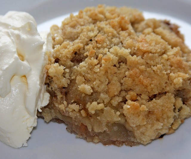 Crumble de Manzana