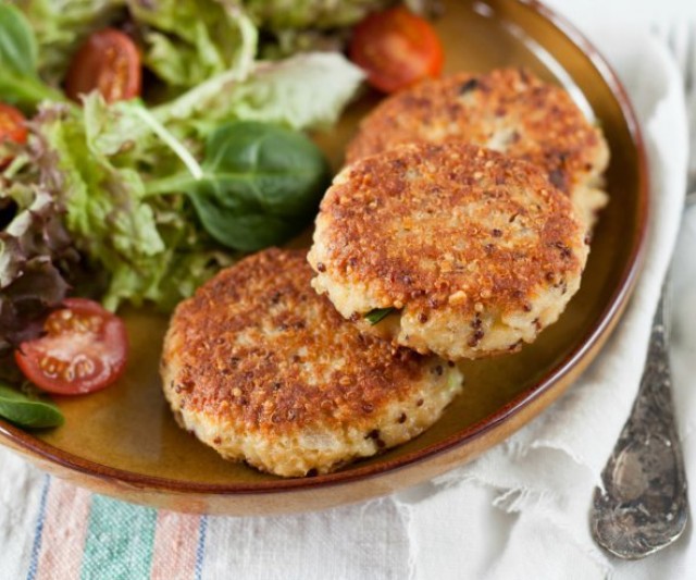 Hamburguesas Veganas de Quinoa