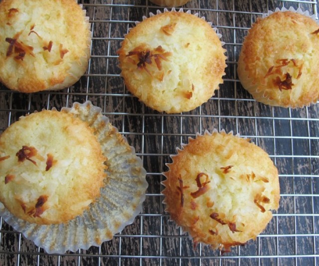 Muffins de Coco y Membrillo