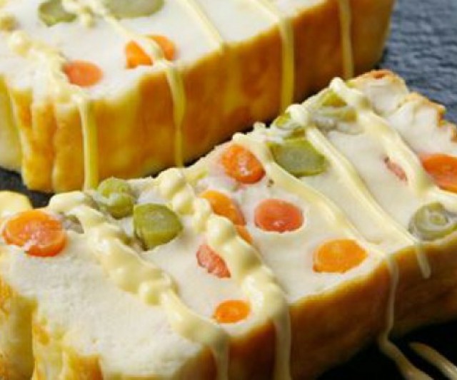 Pastel de Queso y Verduras